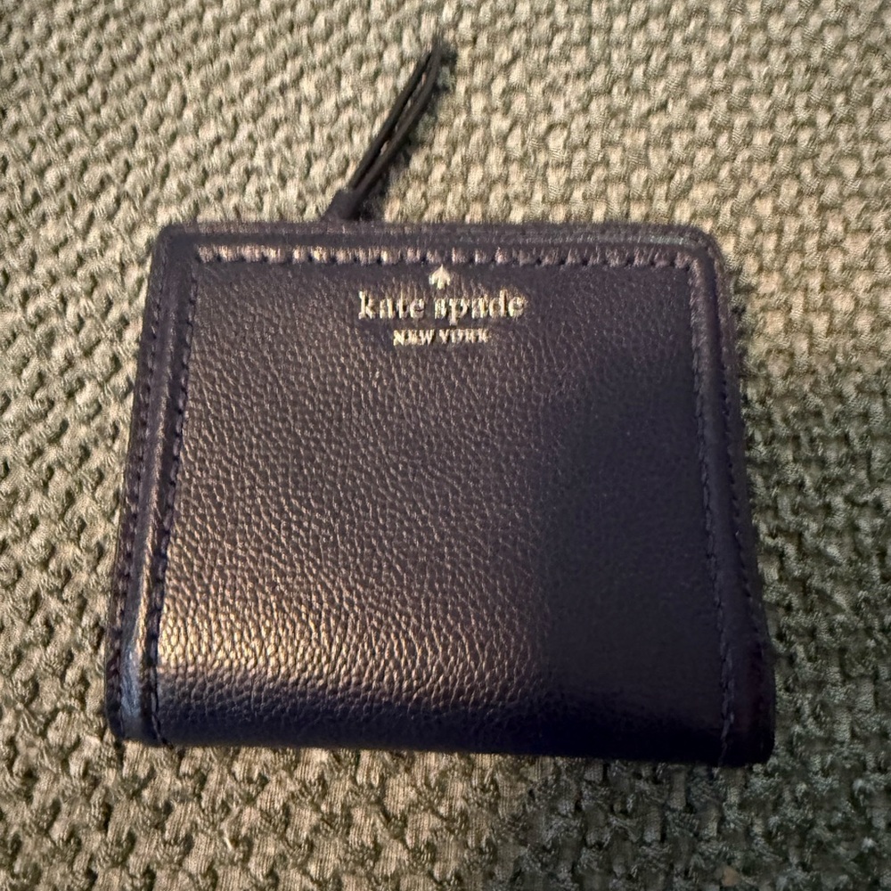Kate Spade Dark Blue Leather Wallet